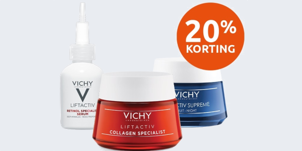 Vichy tweede halve prijs actie